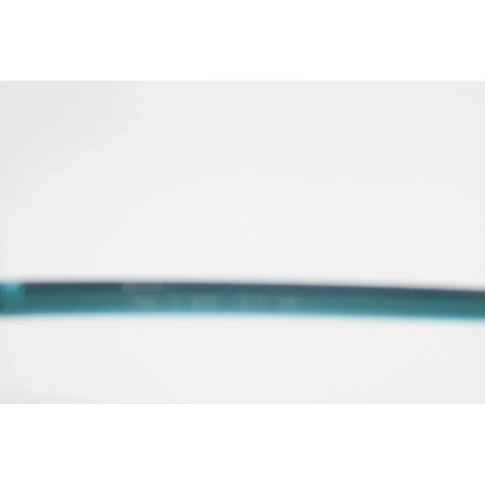 Silhouette 7642 10 6055 Teal Blue Rimless Eyeglasses Frames Austria 53-17-140